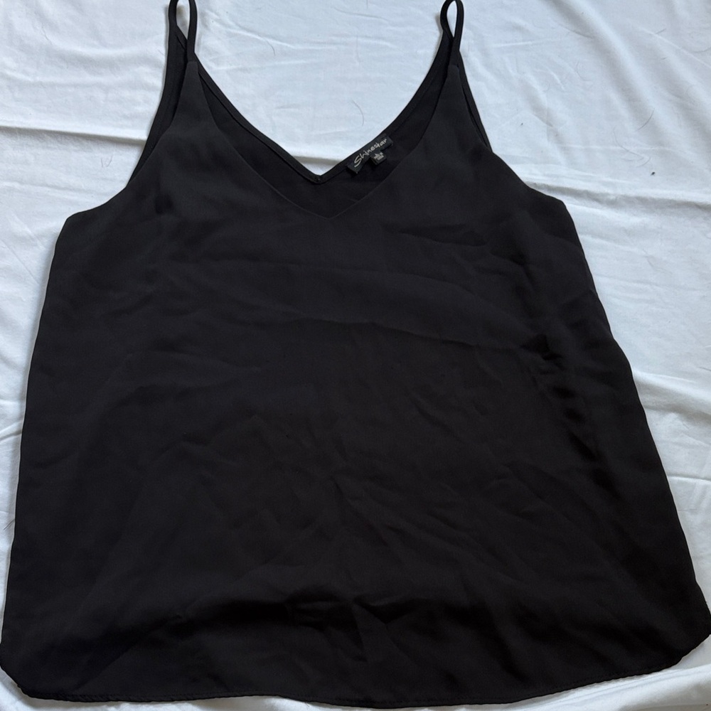 Flowy Black Cami